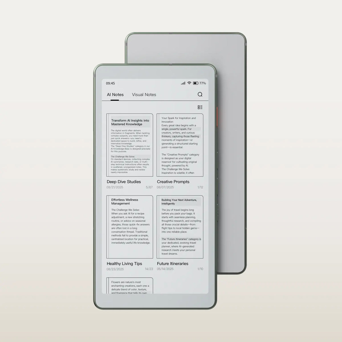 Viwoods AiPaper Reader: Android eReader 138g with On-Page AI